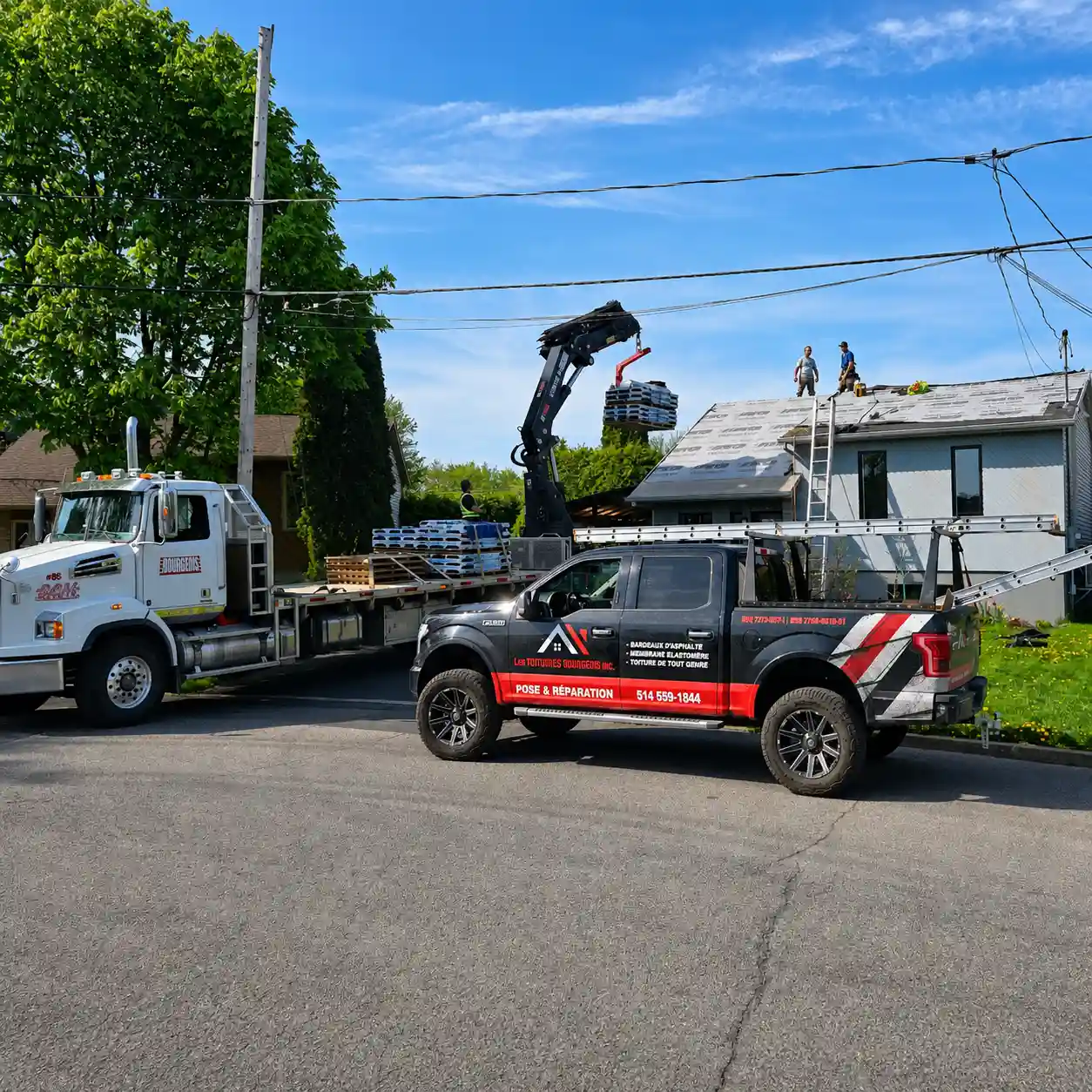 couvreur réparation toirure boucherville